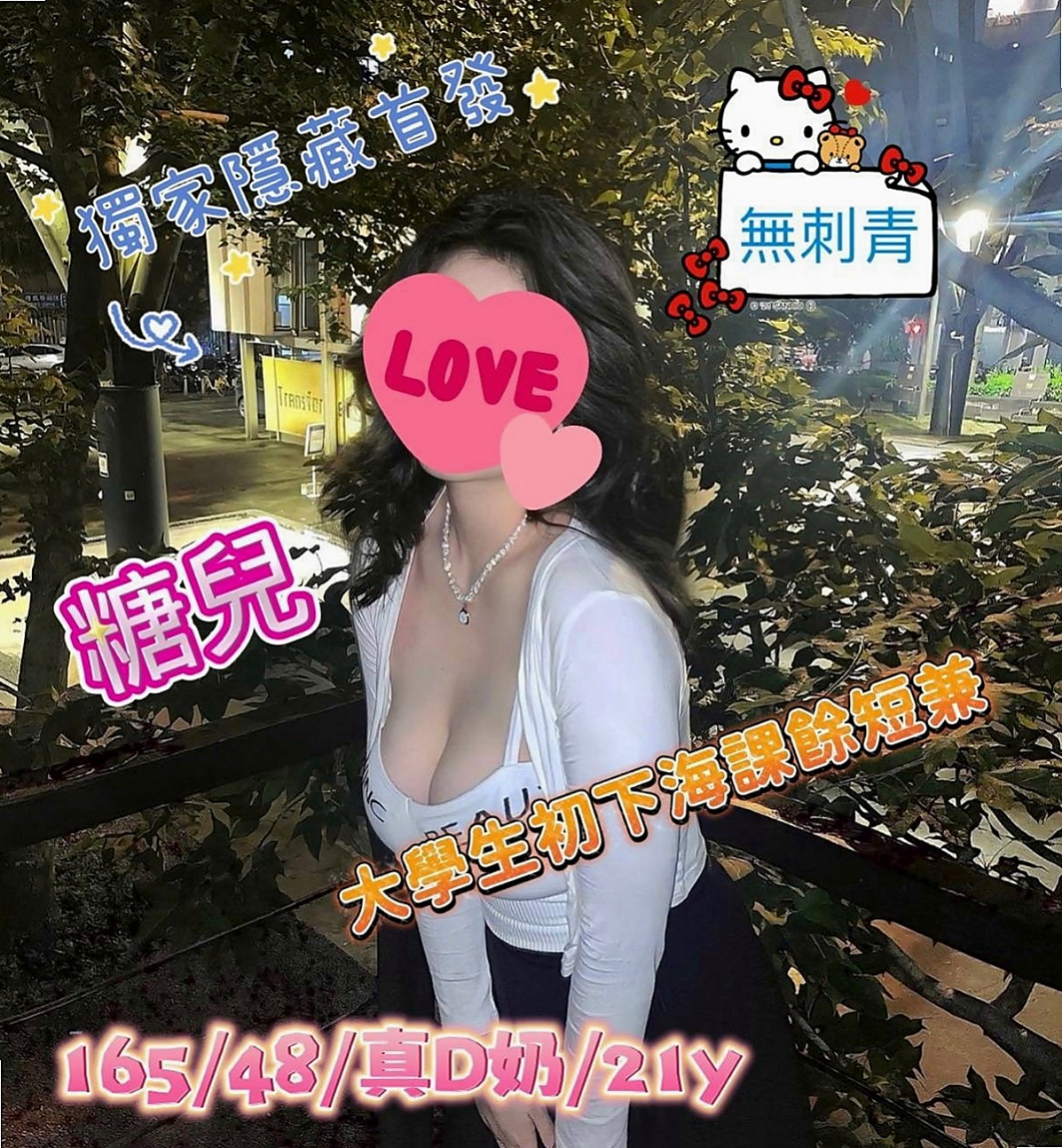 新竹外約茶|找女人：詩雲 |國小老師|166cm|51kg|E杯|21y|